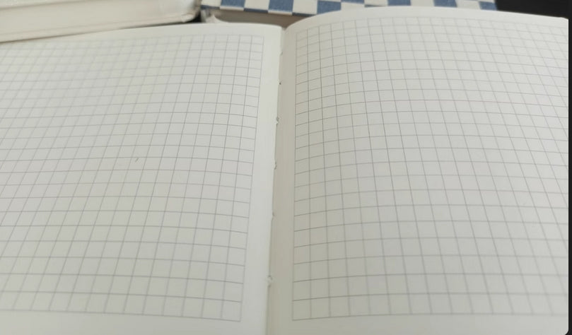 Klein Blue Journal - Grid Notebook