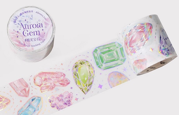 Colorful Land Journal Washi Stickers Roll