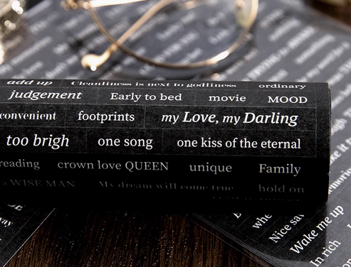 Anonymous Love Letter Journal Stickers