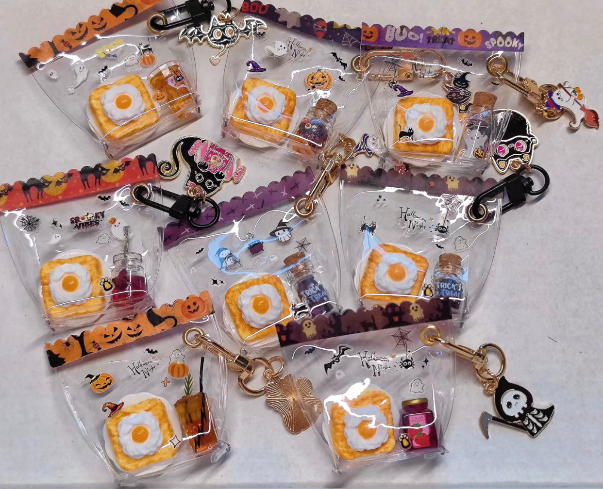 005-Handmade Christmas Squishy Keychain