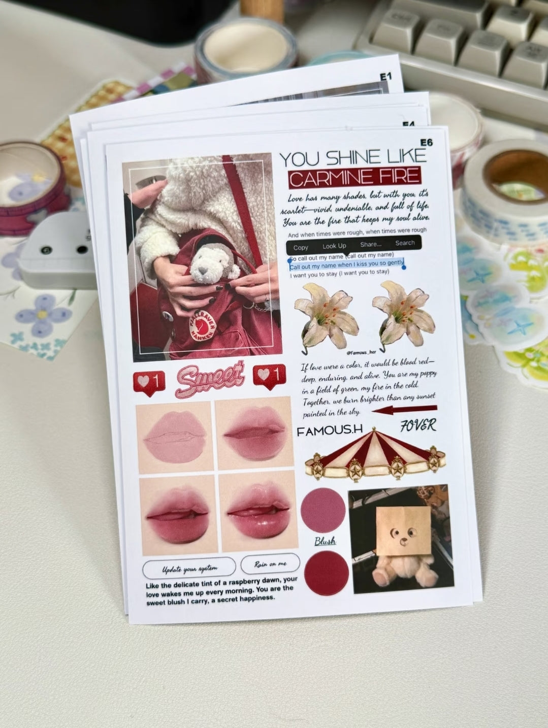 Instagram Style Sticker Set