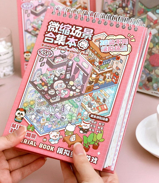 003-20in1 Minature Scene Collection Book