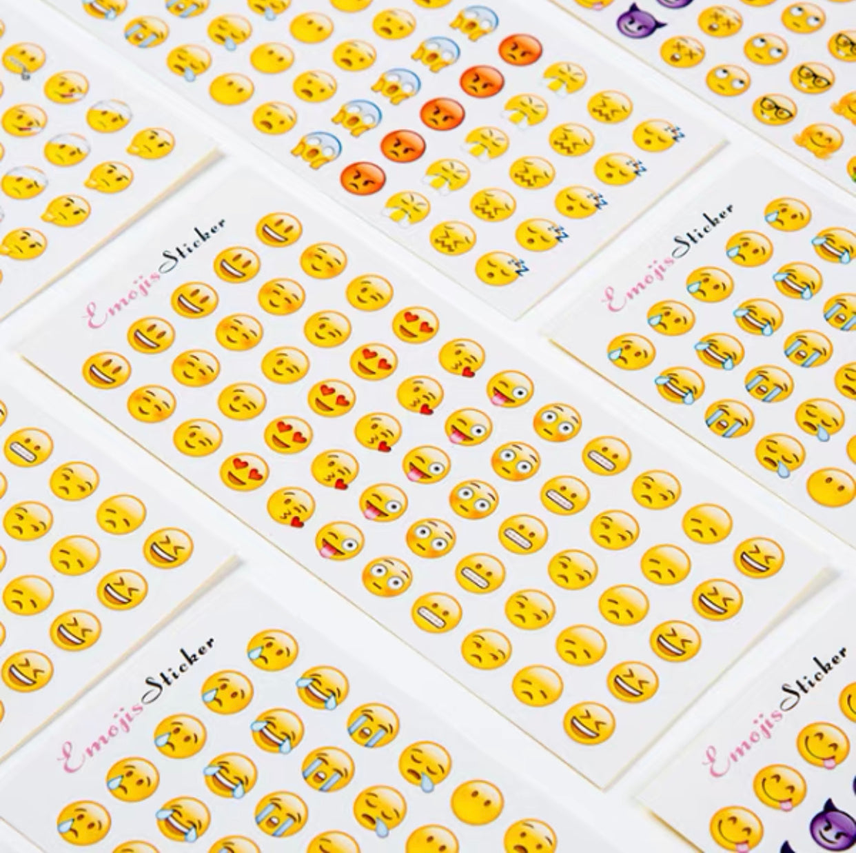 Emoji Apple Expression Journal Stickers Pack