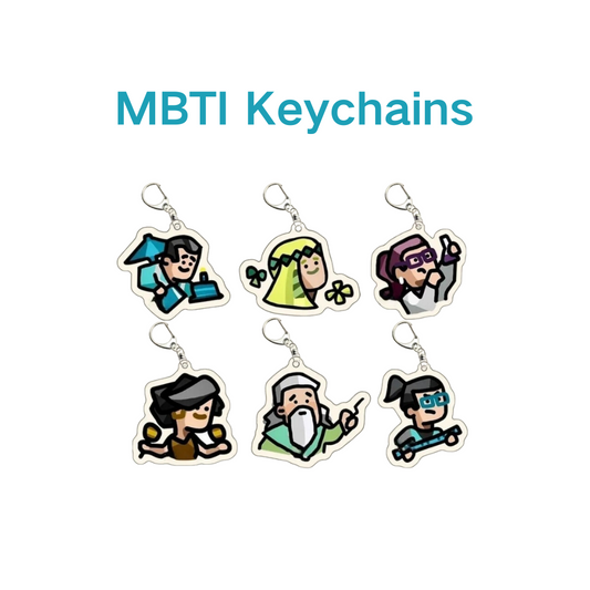 Mbti Personality Cute Keychain