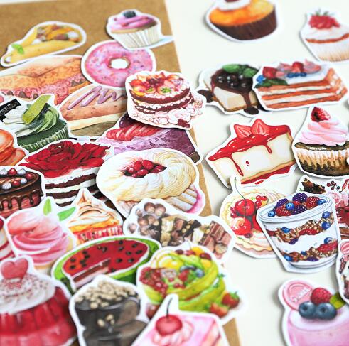 Dessert Delicious Food Journal Stickers Pack